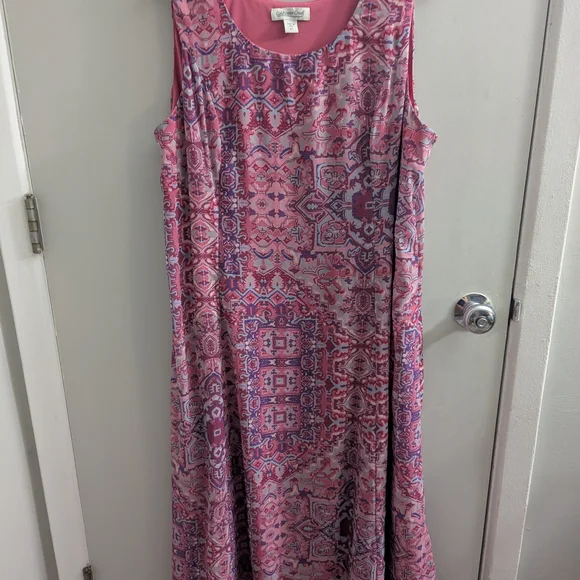 sachin and babi light blue dress Coldwater Creek | Dresses | Coldwater Creek Casual Pink And Purple Maxi  Dress